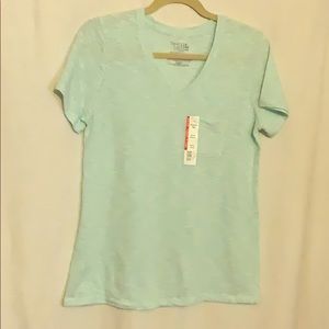 Blue short sleeve shirt